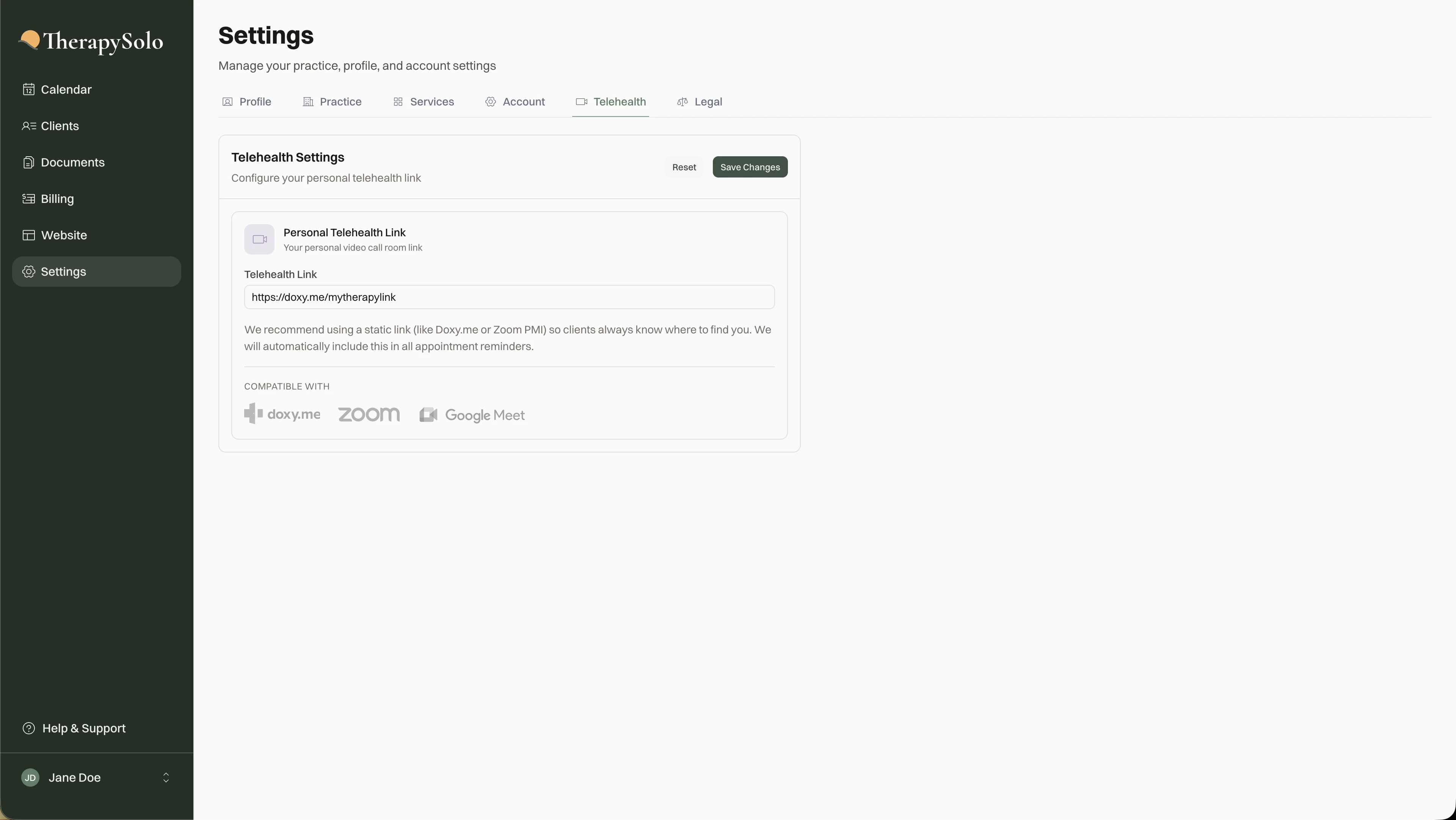 Telehealth Integration
